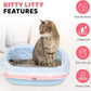 Cat Litter Box Liners 30 Count Drawstring Kitten Waste Bag