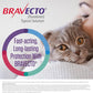 BRAVECTO Topical Solution for Cats, Flea & Tick, 12 Week Supply, 2.6-6.2 lbs., Green Box