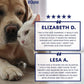 EQyss Micro-Tek Pet Shampoo - Stops Scratching, Itching, Biting, or Licking Hot Spots. Perfect for Pets with Skin Problems. 16 oz