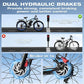 Ebike for Adults Electric, 52V 19.2Ah/32Ah, Peak 2000W/2500W E-Bike, 36/40MPH, 70 Miles/100Miles Long Range, Hydraulic Disc Brake, Off Road Snow Mountain E-Bike, 24"/26" Fat Tire Fast Electric Bicycle