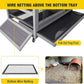 Rabbit Hutch Indoor Outdoor Bunny Hutch Pull Out Tray Guinea Pig Cage with Bottom Wire-Netting, On Wheels (Gery) 39.4" L x 24.6" W x 39" H