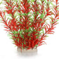 JIHAQUA Aquarium Decor Plastic Plants Extra Large 21 Inches Artificial Fish Tank Plants Tall Fish Tank Decorations (Wine 2pcs)