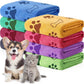 Chumia 8 Pcs Dog Towels for Drying Dogs Cats Pet Towels Bulk Puppy Microfiber Quick Drying Paw Bath Bathing Supplies Absorbent for Medium Pets(Colorful,18 x 28 Inch)