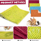 Barydat 8 Pcs Guinea Pig Cage Liner for Guinea Pig Cage Bedding Reusable Rabbit Mat Pad Washable Training Pad Animal Sleeping Bedding Mat(24x16'',Champagne, Lake Blue, Dark Purple, Grass Green)
