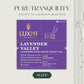 Luxmi Estates Lavender Valley Organic Loose Leaf Tea, (25g) Darjeeling Makaibari White Tea, Low Caffeine, Sleep Function Tea