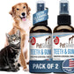 PetSilver Teeth & Gum Spray - Dog Dental & Teeth Cleaning Spray for Plaque & Tartar Build-Up Reduction - Natural Breath Freshener for Dogs & Cats - Patented Chelated Silver - Made in USA - 4oz, 2-Pack