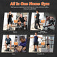 SR3 Pro Smart Home Gym Equipment,Portable Cable Machine for Home Workout ,Max 180lbs Resistance All-in-One Full Body Strength Trainer with Ambient Light