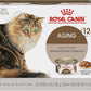Royal Canin Aging 12+ Thin Slices in Gravy Canned Cat Food, 3 oz can (12-pack)