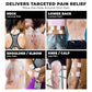 TENS 7000 Pro Rechargeable Tens Unit Muscle Stimulator, 4 Channels, Back Pain Relief, 8 Electrodes/Unit Pads, EMS and TENS Machine, Muscle Recovery & Growth, Stim Machine, Electrotherapy