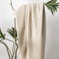 Carriediosa 100% Cotton Muslin Throw Blanket 50" X 70" Throw XL Size，4-Layers Summer Gauze Throws for Bed Couch，Soft Lightweight Breathable Linen Blankets Bedspread for Adults All Season，Khaki