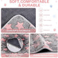 4 Pcs Waterproof Guinea Pig Blankets Washable Small Animal Fleece Bedding Absorbent Guinea Pig Cage Liners Reusable Pet Pee Pad Sleep Mat Pad Cover for Hamster Ferret (Cute Star Pattern, 24 x 16 Inch)