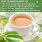 FreshDrinkUS, 75+ Premium Soursop Graviola Dried Leaves Tea, Natural Whole Leaves, Wildcrafted, Hoja De Guanabana, Soursop/Guanabana/Graviola Tea, No Sugar/Gluten/Caffeine/Non GMO, Vegan