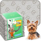 FXW Washable Pee Pads for Dogs, Puppy Pads with Super Absorbent, Specifically Designed for 18inch Cages, 17" × 11" Rectangle, Khaki, 4 Packs