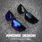 Polarized Sports Sunglasses for Men 100% UV Protection Wrap Around Unbreakable Sun Glasses for Fishing Driving
