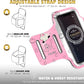 TRIBE Running Phone Holder Armband. iPhone & Galaxy Cell Phone Sports Arm Bands for Women, Men, Runners, Jogging, Walking, Exercise & Gym Workout. Fits All Smartphones. Adjustable Strap, CC/Key Pocket
