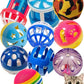 10-Pack Cat Toy Balls with Bells for Kittens and Cats (1.5'' - 2.2'', Cat Toys Mega Set)