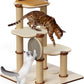PETLIBRO Infinity Cat Tree Tower for Indoor Cats, Modular Design with Cat Bed, Toy, Felt Pads, Sisal Scratching Posts, 2-Second Setup, Sturdy Multi-Level Activity Center Cat Condo for Any Room