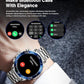 Smart Watch for Men (Answer/Make Call),1.43''AMOLED Screen with 24 Hours Healthy Monitor, 100+ Sports Modes Fitness Tracker Watch, 400mAh Battery Pedometer Calorie Smartwatch Compatible Android iOS