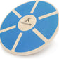 ProSource Wooden Balance Board Non-Slip Wobble Core Trainer 15.75in (39.5cm) Diameter with 360 Rotation for Stability Training, Full Body Exercises, Physical Therapy