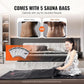 VEVOR Far Infrared Carbon Heating Sauna Blanket for Detoxification and Home Relaxation, Portable with 1-6 Level Adjustable Temperature Range (95-185℉) and 1-60 Minutes Timer