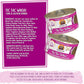 Weruva Wet Cat Food, Tic Tac Whoa with Tuna and Salmon Pate, 3oz Can, Pack of 12