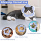 Cat Cone Collar Soft, Waterproof Cats Cones to Stop Licking After Surgery, Adjustable Soft Elizabeth Cats Collars for Wound Healing, Flower Shape Cat Recovery Collar (Purple, Medium)