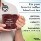 DISCOUNT PROMOS Custom Ceramic Campfire Coffee Mugs 13 oz. Set of 50, Personalized Bulk Pack - Perfect for Tea, Espresso, Cappuccino, Hot Cocoa - Maroon