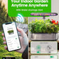 LetPot LPH-SE Hydroponics Growing System, 12 Pods Smart Herb Garden Kit Indoor, Indoor Garden, APP & WiFi Controlled, with 24W Growing LED, 5.5L Water Tank, Pump System, Automatic Timer