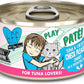 Weruva B.F.F. Play - Best Feline Friend Paté Lovers, Aw Yeah!, Tuna & Chicken Check Please! with Tuna & Chicken, 2.8oz Can (Pack of 12)