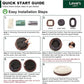 Love's cabin Round Donut Cat and Dog Cushion Bed, 25in Pet Bed for Small or Medium Dogs, Anti-Slip & Water-Resistant Bottom, Soft Durable Fabric Pet Beds, Washable Calming Cat & Dog Bed Olive Green