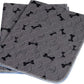 Washable Dog Pee Pads with Free Grooming Gloves,Non Slip Dog Mats with Great Urine Absorption,Reusable Puppy Pee Pads for Whelping,Potty,Training,Playpen