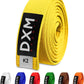 DXM SPORTS BJJ Jiu Jitsu Belt - Taekwondo Karate Belt - Martial Arts Uniform Ranking Judo Belt Double Stitched for Kids Adult