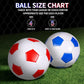 HyDren 4 Pack Soccer Ball with Pump Official Size 4/5 Deflated Soccer Balls Bulk for Outdoor Indoor Practice Training Sport Gift for Kids Boys Teen Youth Adult