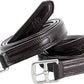 Jeereal Non-Stretch Stability English Stirrup Leathers with Strong Nylon Core for Equestrian Riding