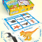 Coogam Sorting Toys for Toddles, Animals Figures Dinosaurs Birds Insects Cognition Matching Game Playset, Fine Motor Learning Activities Educational Toy Gift for 3 4 5 Year Old Kid