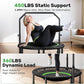 BCAN 40"/48" Rebounder Trampoline for Adult, 450/550LBS Fitness Trampoline with Bungees, Adjustable Handle, Stable & Quiet, Indoor Outdoor, Whole-Body Workout & Relaxation at Home for Women/Men