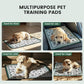 Gardner Pet Washable Dog Pee Pads,18'' x 24'' Non Slip Dog Mats with Great Urine Absorption, Reusable Puppy Pee Pads for Potty Training - 2 Pack