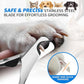 Pet Nail Clippers for Large Dogs, Wide-Opening Dog Nail Trimmer with All-Steel Material Sharp Durable Blades Built-in Spring, Professional Grooming Tool with Free Nail File for All Dogs & Cats