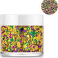 Mardi Gras Accessories Gold Face Glitter,Green Purple Gold Mixed Holographic Body Glitter Glitter,Festival Sequins for Face and Body, New Orleans Decorative Carnival Decorations