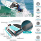 Inflatable Stand Up Paddle Board 10‘x30‘‘- Ultra-Light SUP with Backpack, Pump, Paddle, Coil Leash, 3 Fins, Repair Kit, Stable Design, Non-Slip EVA Deck for Adults & Youth
