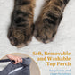 XL Cat Tree Tower for Large Adult Cats 20 lbs+, 25in Perch Bed, Condo Cave for Indoor Medium Kittens, 2 Scratchers, Extra Large Platform