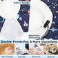 Cat Cone Collar Soft, Waterproof Cat Recovery Collar After Surgery, Adjustable Pet Donut Collar, Safety Elizabethan Collar to Prevent Licking Wounds for Kittens, Pet Cone Alternative