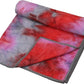 Yoga Towels , Non Slip Hot Yoga Towel Skidless Waffle Texture, 100% Absorbent Odorless Microfiber Yoga Blanket, Standard Sized 24 inchx72 inch Mat Towel (Pink & Red)1