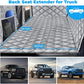 URPOWER XL Dog Back Seat Extender for Crew Cab Truck, Hard Bottom Dog Car Seat Cover Waterproof Dogs Car Hammock Pet Backseat Bed, Pet Truck Accessories for F150 / RAM 1500/ Tundra Crew Cab