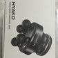 HYAKO F1 4-Heads Handheld Electric Deep Tissue Body Massager – Portable Orbital Professional Muscle Massager Tool for Easing Shoulder and Back Tension and Chiropractic Tool for Myofascial Release
