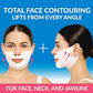 Stylia MaxiLift V-Line Lifting Collagen Face Mask – Enhanced Double Chin Reducer – Jawline Shaper Face Lifting Masks – Firming Neck Lift Collagen Mask – Chin Strap for Sleeping – Hyaluronic, Aloe 5PC