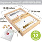 Big Flick n Kick: Wooden Multi Tabletop Indoor Portable Board Games for Kids and Family