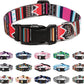 Mercano Adjustable Dog Collar - Special Design Patterns, Soft Nylon Comfortable Durable Pet Collar for Small Medium Large Dogs (XS, Tribal Pink)
