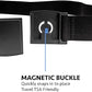 FLYT Solo Belt - Minimalist Web Nylon Belt with Quick-Release Magnetic Plastic Buckle, TSA Friendly