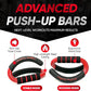 Legend Pushup – Advanced Push-Up Bars to Eliminate Wrist Pain, Generate More Muscle Growth, Deliver Faster Results, and Prevent Plateaus – Rocking Handle Design for Natural Movement and Effective Workouts